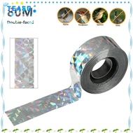 TEASG Bird Repellent Tape Outdoors Lawns Farmland Supplies Deterrent Animal Repeller Scare Ribbon
