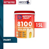 NIPPON PAINT 8100 Weatherbond Exterior Sealer 15L Exterior Undercoat Wall Sealer Water Based Cat Bas