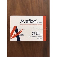 (Expiry Date 02/23) Aveflon <Generic Daflon> Micronized Purified Flavonoid Fraction 500mg (30 Tablet