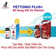 Pettonic Bổ Máu B-Glucan & Vitamin K Cho Chó Mèo Chai 100ml- Thái Lan