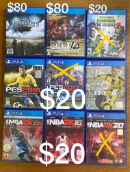 近乎全新 PS4 Games PlayStation 4 遊戲