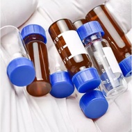 1.5 ml scale 2 ml volume Clear/Brown Injection Vial, Liquid Chromatography Glass Vial, Agilent Sampl