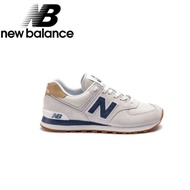Sepatu New Balance 574 Beige Navy 100% Sneakers New Balance 574