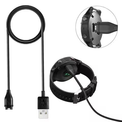 Smartwatch USB Charger Charging Cable for Garmin Fenix 5 5S 5X Plus Smartwatch Replacement Cable Sta