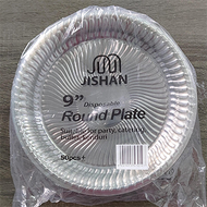 Pinggan Plastik / Disposable PET Plastic Plate Round / Party Plate - 7 Inch/ 9 Inch / 10 inci