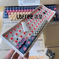 Lofree Lofree Lofree Small Tilted Wireless Bluetooth Mechanical Keyboard Girl High-Appearance Prince