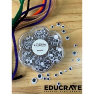 educratePH 700pcs Googly Eyes Self Adhesive Wiggly eyes goggly
