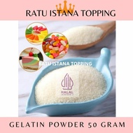 GELATIN POWDER 50 Grams HALAL GELATIN POWDER