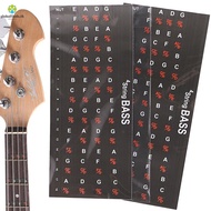 LFINDS Guitar Fretboard Note Sticker, Portable Tone Guitar Fingerboard Sticker, Chords Learning Sens