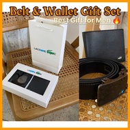 Hadiah birthday lelaki Gift for men Set wallet and belt birthday for man men him gift set hantaran h