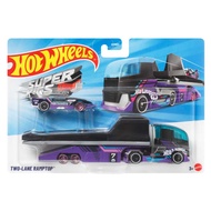 2026 HOT WHEELS SUPER RIGS TWO LANE RAMPTOP WITH GT SCORCHER