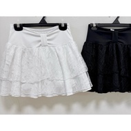 Special * 32wardrobe-Styling Lace Skirt 0327t
