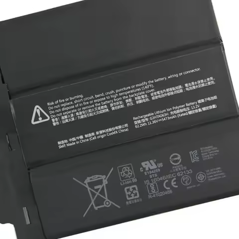 New Replacement Battery 5254mAh G3HTA062H G3HTA063H For Microsoft Surface Book 3 15" Rechargeable Ba