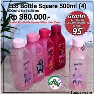 TUPPERWARE Eco Bottle 500ml Water Bottle Tupperware Bottle