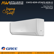 Gree 1.5HP Wall Mounted Type Inverter Aircon GW12-6DR-I/GW12-6DR-O