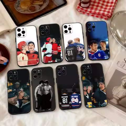 LGBTQ H-Heated R-Rivalry Ice Hockey Phone Case Silicone Soft For IPhone 17 16 15 14 13 12 11 X XR Pl