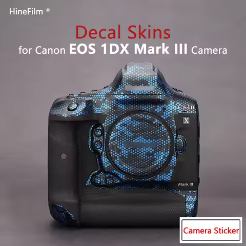 Customized Skin for EOS 1D X Mark 3 Camera Decal Skin for Canon EOS-1D X Mark III Camera Premium Cov