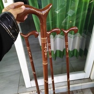 Tongkat kayu jati / nibong stick wood