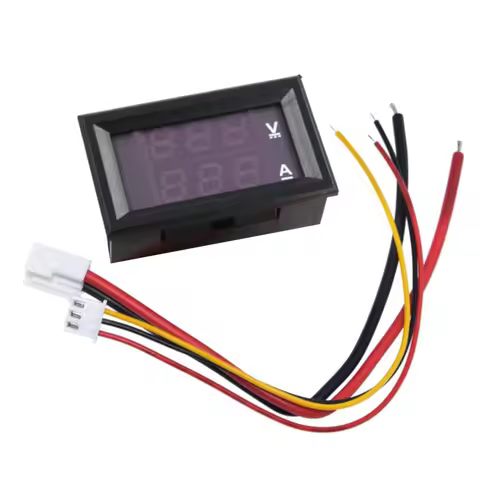 100V 10A DC Digital Voltmeter Ammeter Red+Blue /Red+Red LED Amp Dual Digital Volt Meter Gauge LED D