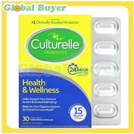 Culturelle Health & Wellness Probiotic 30 Vegetarian Capsules  EXP:06/2027