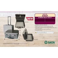 SATA 03621 ALUMIIUM TROLLEY CASE 24''