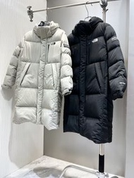 全新韓版the north face jacket the north face外套the north face羽絨the north face  the north face 中長款白鴨絨羽絨服