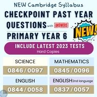 PRINTED📚PY7 LATEST 2023 OCT Cambridge Primary Checkpoint Past Year Papers +Answer English Math Scien
