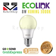 Ecolink LED Bulb 8 Watt Yellow (8W 8W 8Watt)
