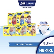 DRYPERS CLASSIC  READY STOCK