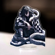 Standee Model, Keychain Iguro Obanai Kimetsu No Yaiba Manga Anime Gift for friends, desk decoration
