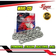 HONDA W125 WAVE125 RACING TIMING CHAIN MODIFY 94L API JAKE ROD RANTAI KECIL WAVE 125