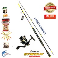 Set Pancing Joran Reel Laut Daido Original Japan Style 16 Kg