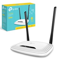 TP-Link N300 Wireless Extender, Wi-Fi Router (TL-WR841N) - 2 x 5dBi High Power Antennas, Supports Ac