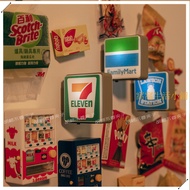 Taiwan Shipping Refrigerator Stickers Japan 711 Family Mart Rosen Convenience Store Light Sign Magne