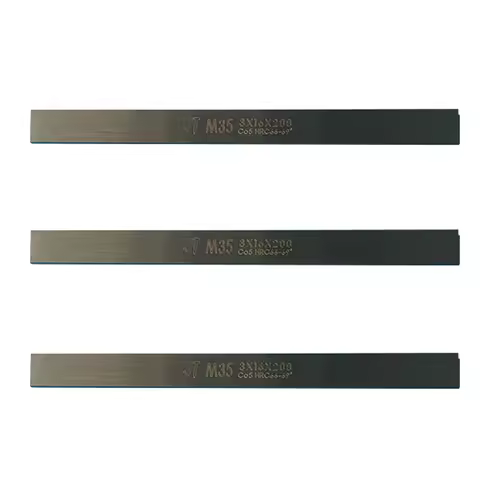 6*6/8/10/12/14*200mm 6x6/8/10/12/14x200mm HRC66-69 Black M35 HSS-CO Rectangle Bar CNC Fly Milling Cu