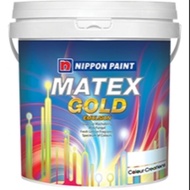 (5L) Nippon Matex Gold Interior Wall & Ceiling Paint (White)