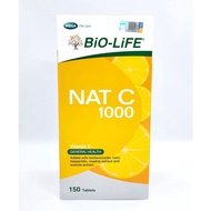 Bio-Life Mega Nat C (Vitamin C) 1000mg 150 tablets (For Immunity)