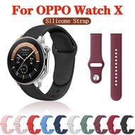 Watch Band For OPPO Watch X Smartwatch Strap Sports Silicone Replacement Wristband For OPPO Watch X Bracelet Accessories