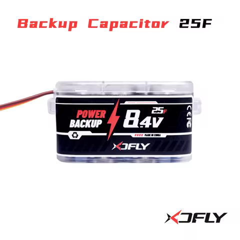 XDFly Backup Capacitor Buffer BEC 25F 60F 6V-12V 25A For RC Helicopter Model Parts