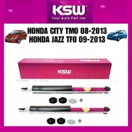 Honda City TMO GM2 08~2013 , Jazz GE TFO 09-2014 , Insight KSW Absorber Rear Heavy Duty Suspension
