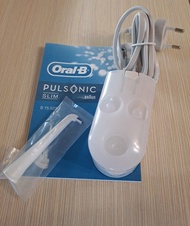 Oral-B 聲波震動電動牙刷 充電座+牙縫刷頭(Pulsonic Slim S15)