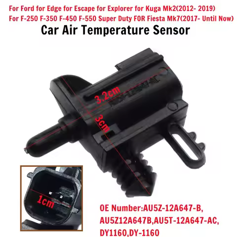 car Air Temperature Sensor Ambient Car DY-1160 DY1160 For Ford Fusion F-150 Plastic AU5Z-12A647-B,AU