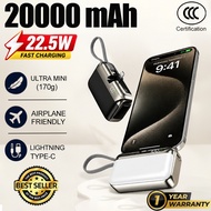 Mini PowerBank 3C Powerbank 20000mAh Powerbank Fast charging Digital Display for iPhone Android 30W 