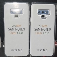 Softcase clear clear samsung note 9 Silicone Back Protector HP