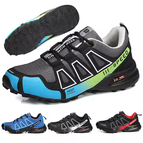 Men's Cycling Shoes MTB Outdoor Mountain Cycling Sports Shoes Waterproof Non-slip Hiking Shoes Hikin
