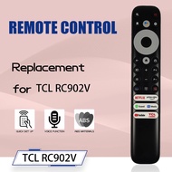 Replacement Remote Control RC902V FMR4 Infrared Learning For TCL 8K Qled Smart TV Remoto 50P725G 55C
