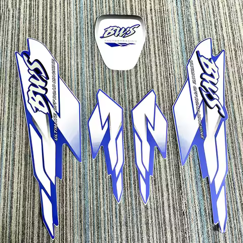 Motorcycle Whole Body Fairing Sticker Decals Scooter Decorative Logo Emblem Reflective Badge For Yam