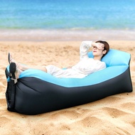 《Europe and America》 Fast Inflatable Sofa Camping Air Lounger Beach Sleeping Bag Portable Foldable for Travel Picnic Outdoor Lazy Bed Chair