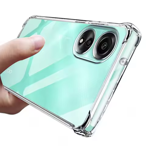 Shockproof Case for OPPO A78 A58 4G A98 A77S A57 5G A17 A17K Case Crystal Clear TPU Back Cover for O