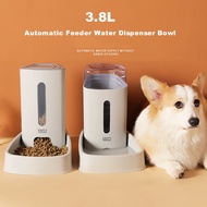 Pet Bowl Automatic Feeder Water Dispenser Dog Bowl Cat Bowl Pet Supplies Feeding Water Dispenser Dog Cat Accessories Pet Feeder